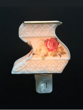 Porcelain Flower Night Light with Gift Box